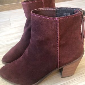Burgundy Booties BP